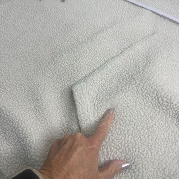 Vintage Y2K Volcom Sherpa Hoodie Pullover Pockets Sz L Loose Fit Skateboarding - Picture 8 of 11